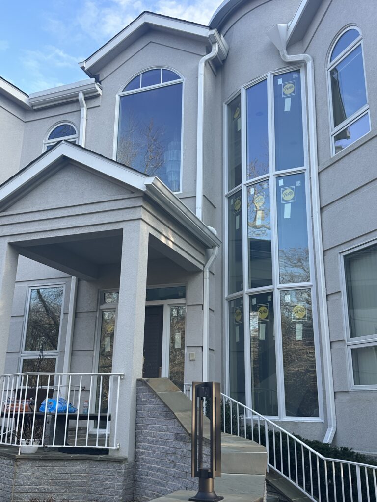 A new install of Pella branded windows done by Five One Eight Contracting.